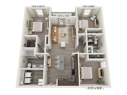 Floor plan C1