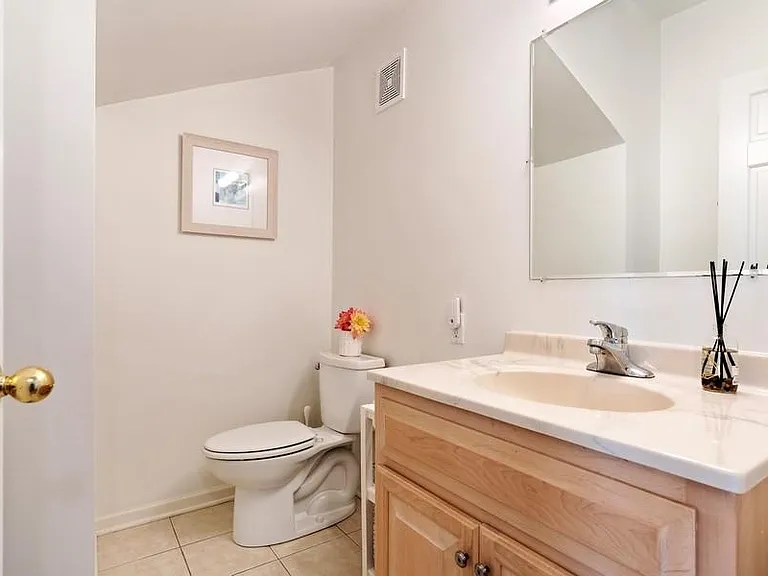 1st floor half bath