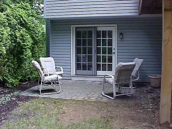 Rear Patio