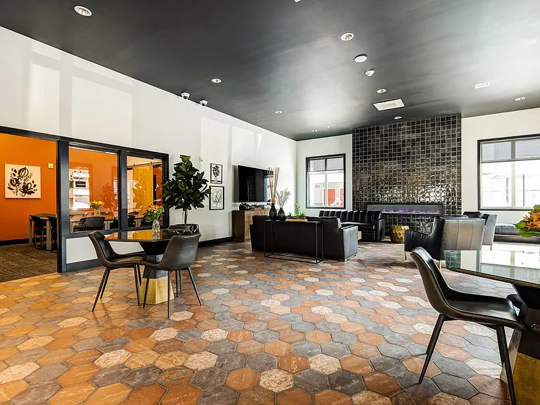 Modern Resident Lounge Area