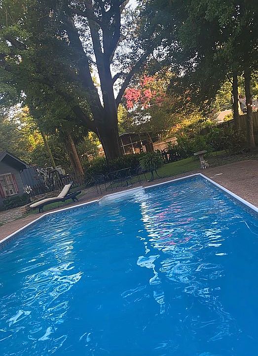 Backyard pool 
