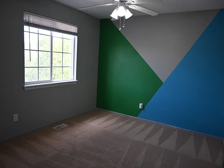 One of the upstairs bedrooms