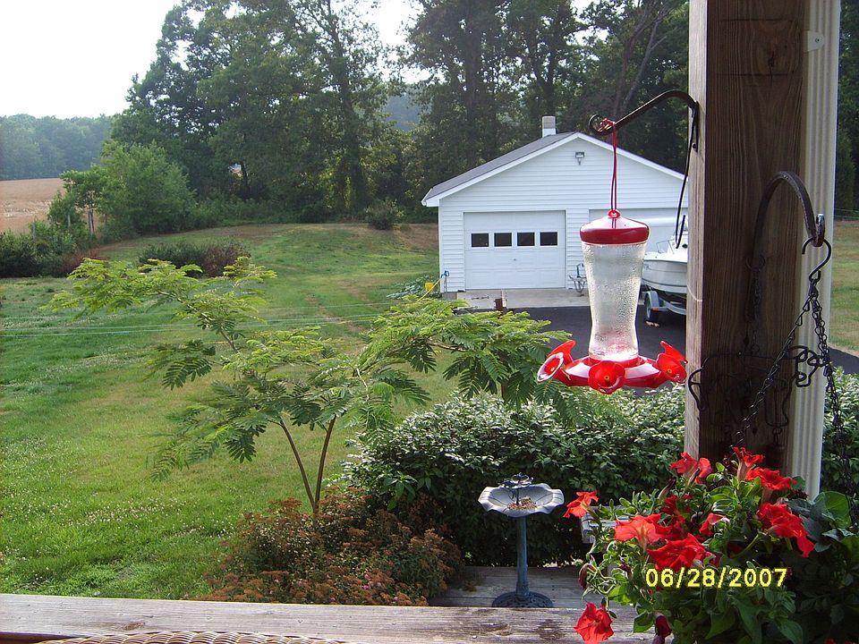 Side porch looking back