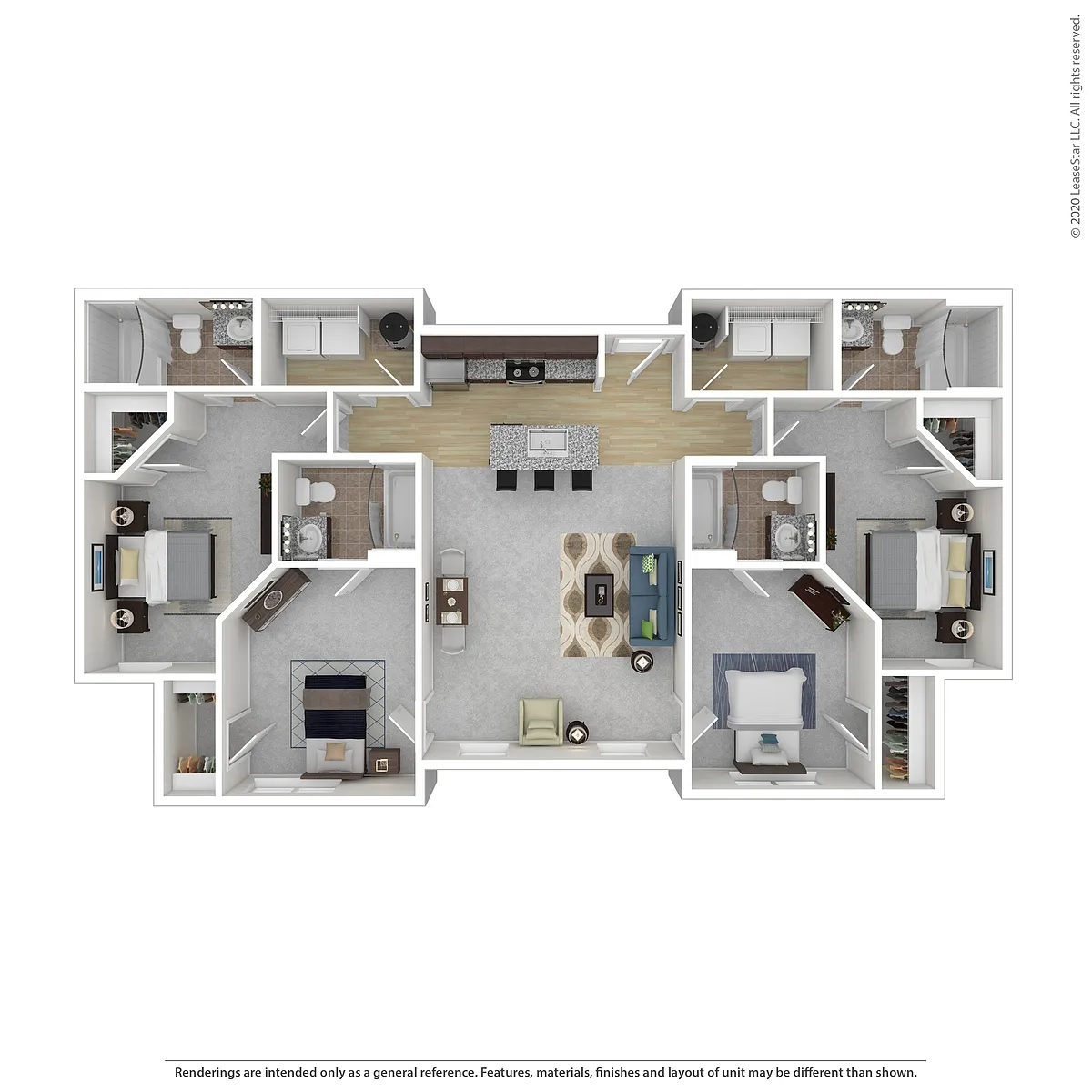 Floor plan 4X4