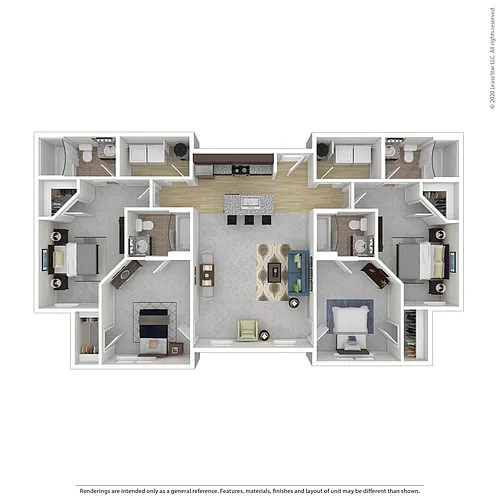Floor plan 4X4