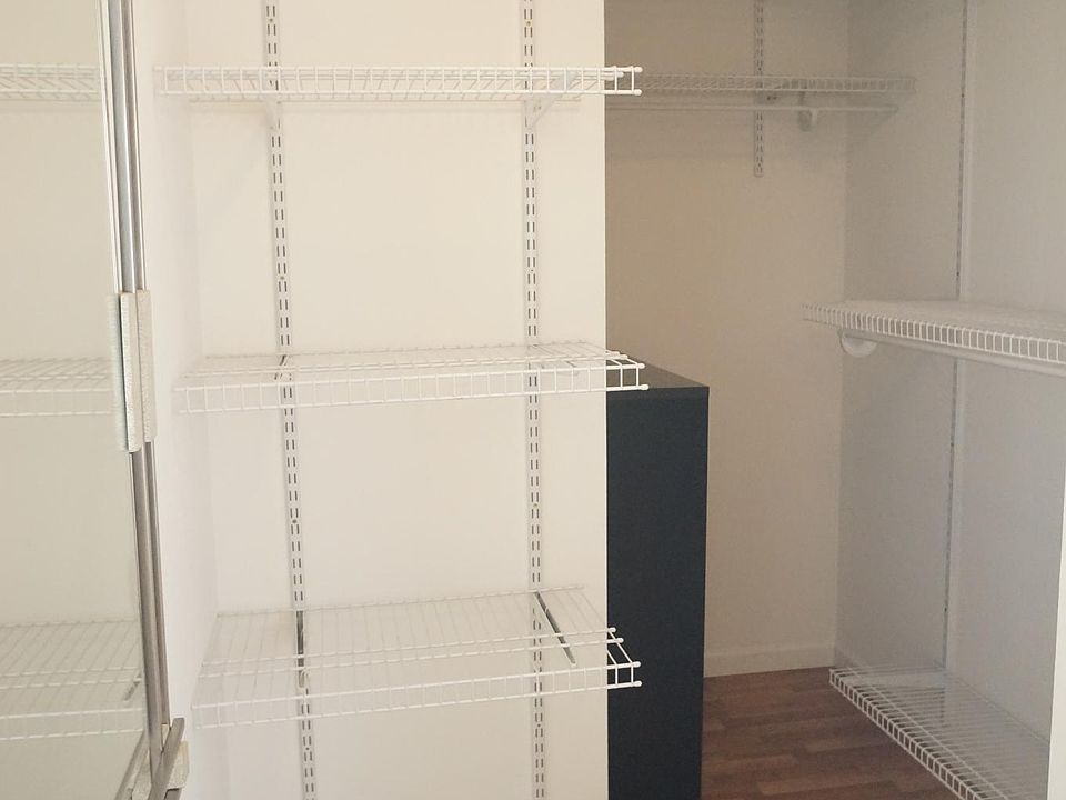 Master bedroom walk-in closet