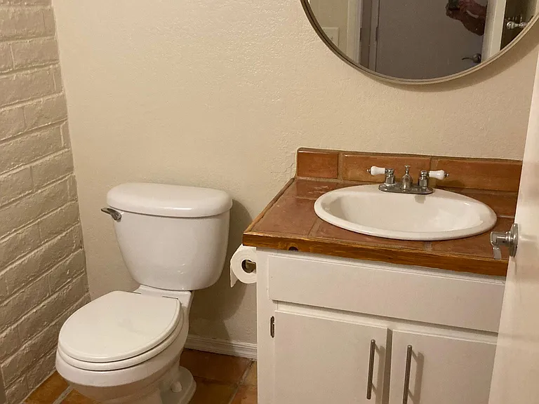 hallway bathroom