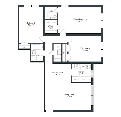 Floor plan C1