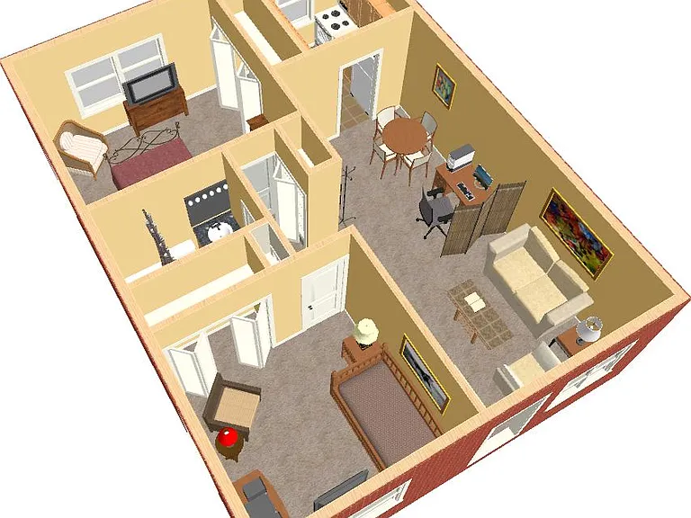 App South 2 Bedroom G-R_wfurn1_03192015