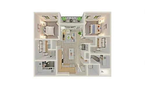 Floor plan B7