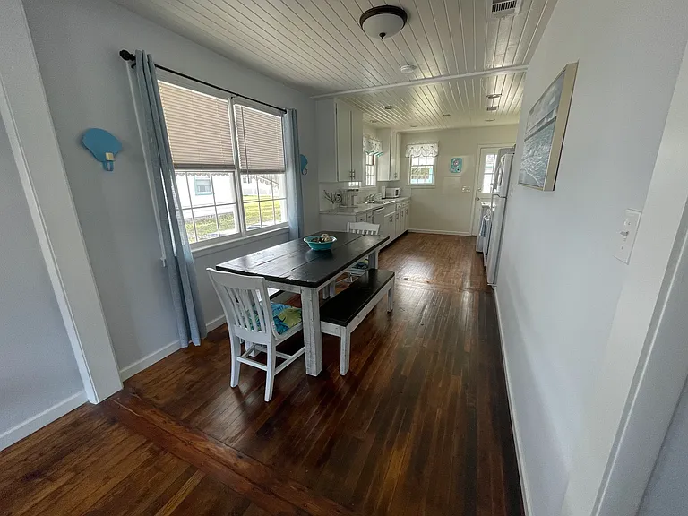 Dining Room between Living Room and Kitchen