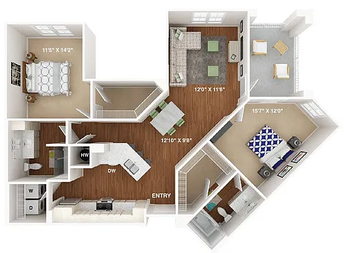 Floor plan B2E