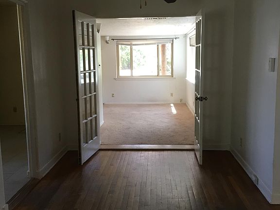 French doors leading to office and backyard