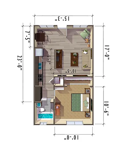 Floor plan A2