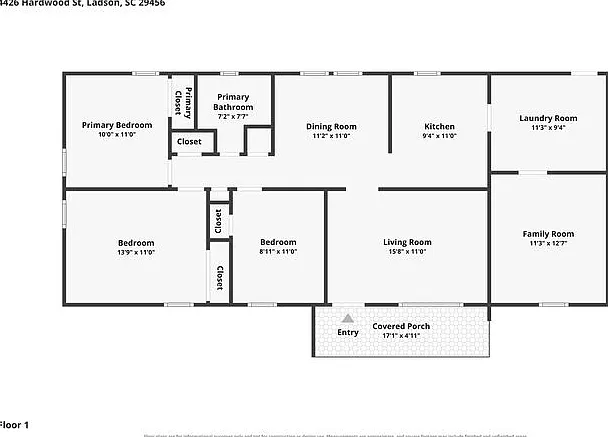 3 bed, 1.0 bath, 1032 sqft, $1,995 — Photo 2