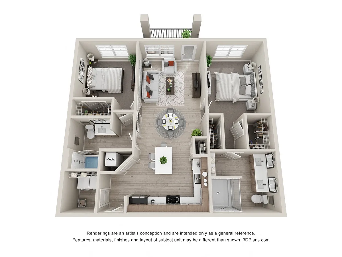 Floor plan B1