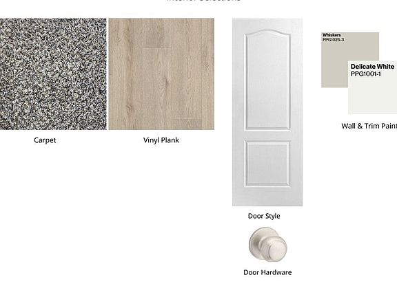 Thoughtfully curated interior selections ensure a