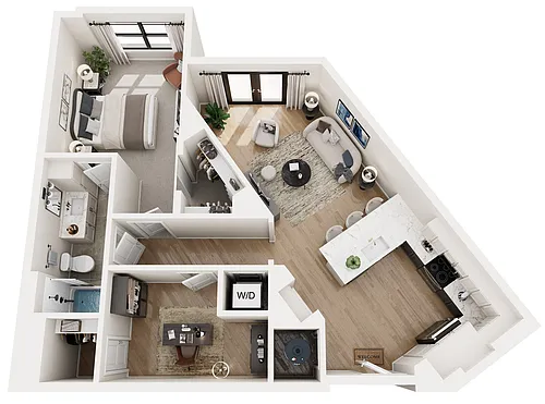 Floor plan F1C