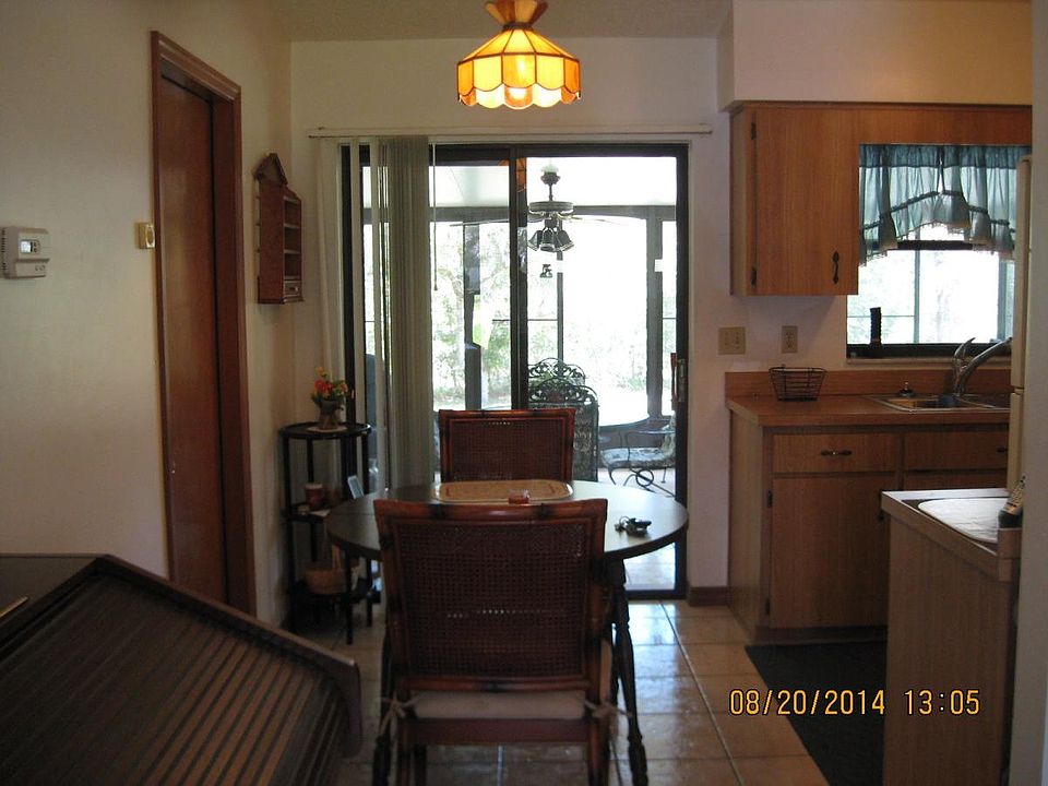 Looking through home from front door