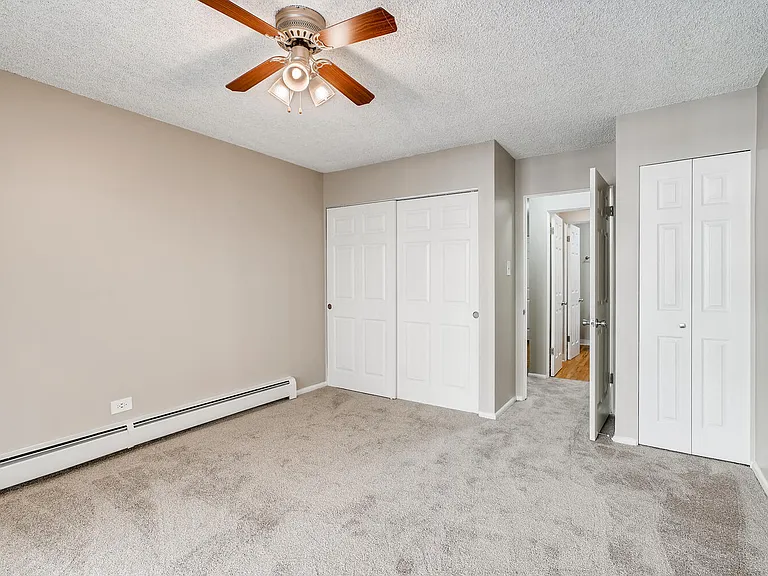 A Standard Bedroom at Mondrian Colorado Apartments