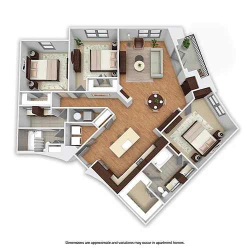 Floor plan Santa Fe
