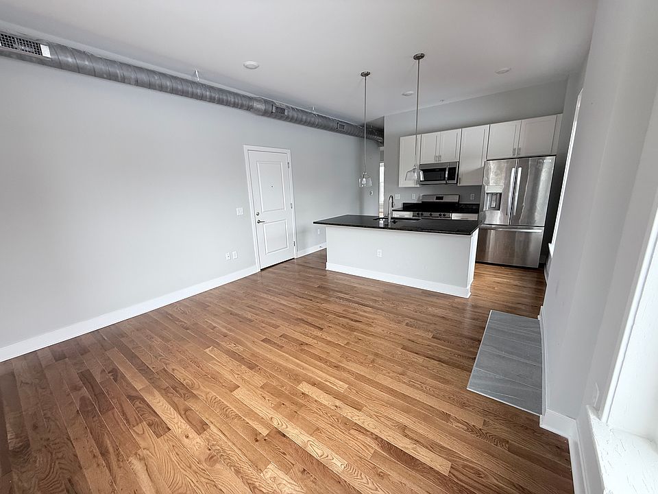 Living area off of kitchen