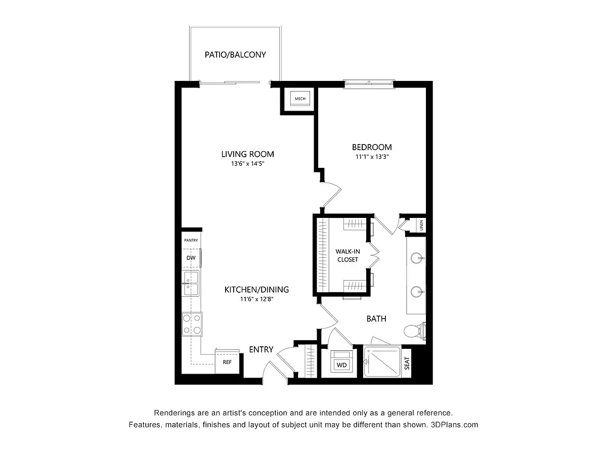 Floor plan A92