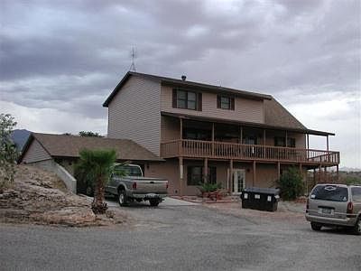 Rear yard and garage