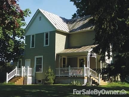 NW side of house