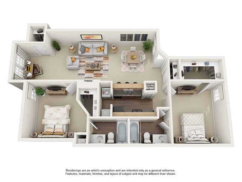 Floor plan Brookhaven