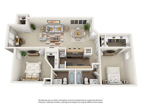 Floor plan Brookhaven