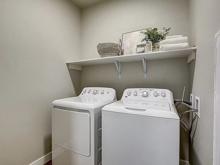 In home laundry rooms