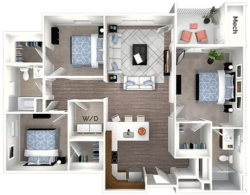 Floor plan The Miles