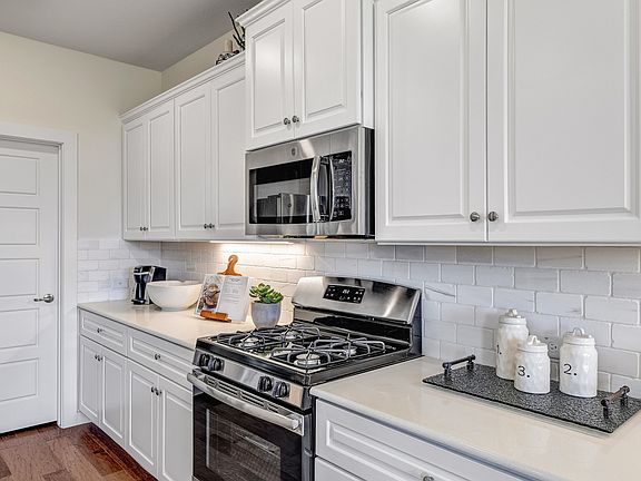 Abundant cabinet space