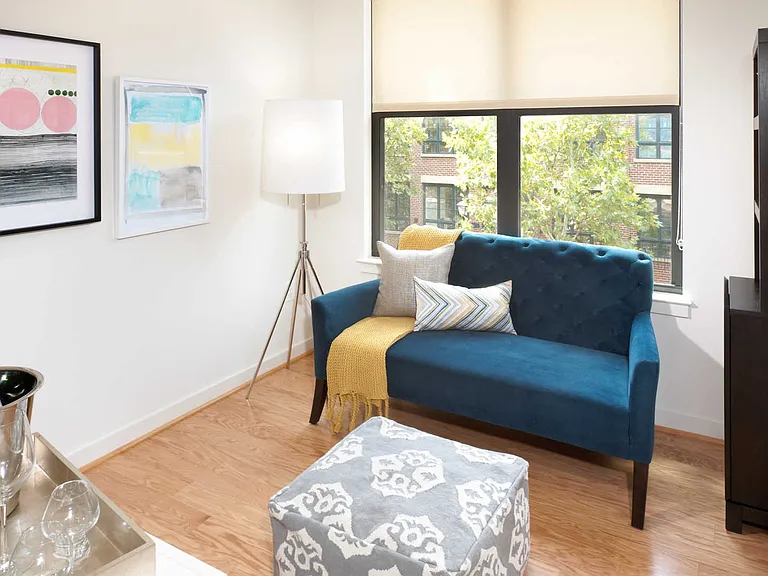 Living Room with Hard Surface Flooring