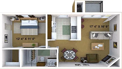 Floor plan The Aspen