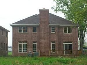 BACK of property