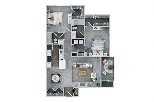 Floor plan Baldwin East
