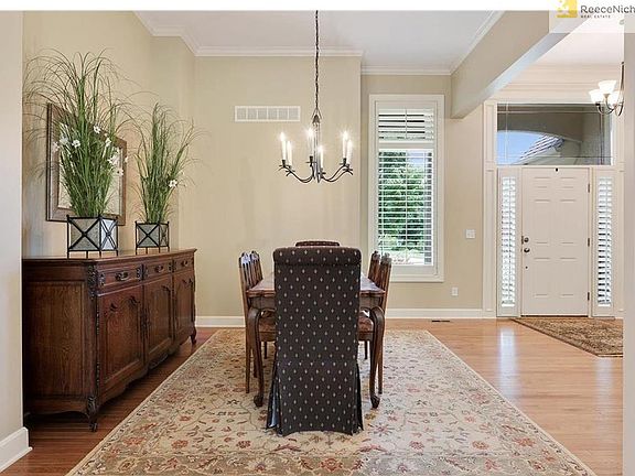 The dining room is perfect for those special gatherings.