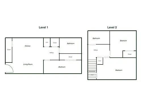 Floor plan 2 bedroom