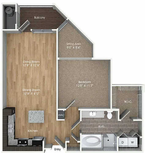 Floor plan A1EP