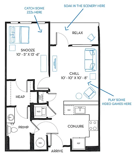 Floor plan C1X1A