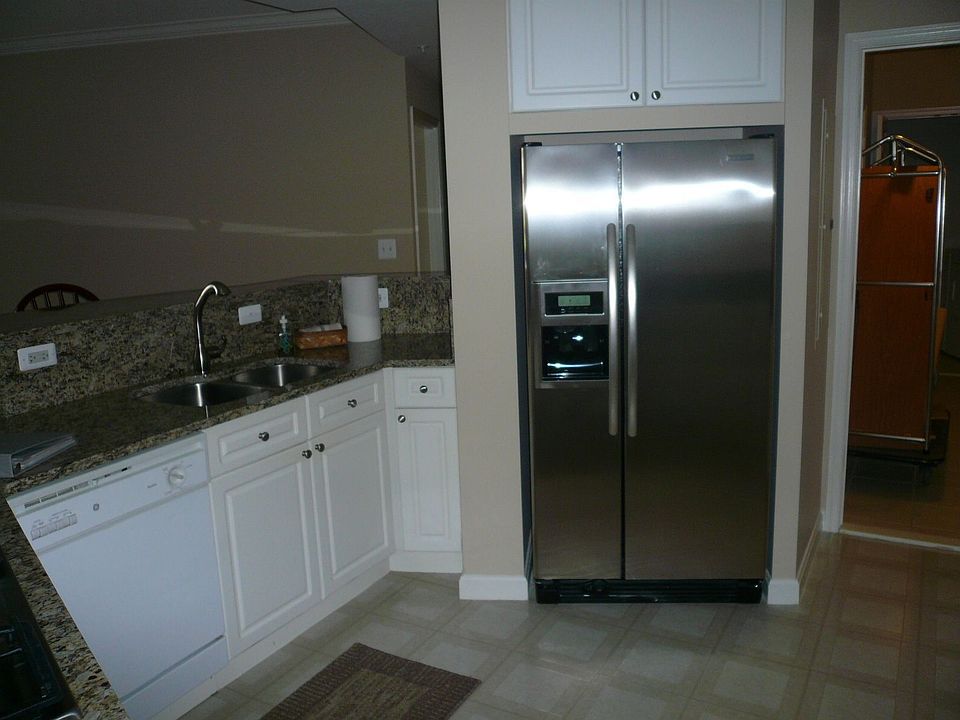 Kitchen with granite and stainless appliances