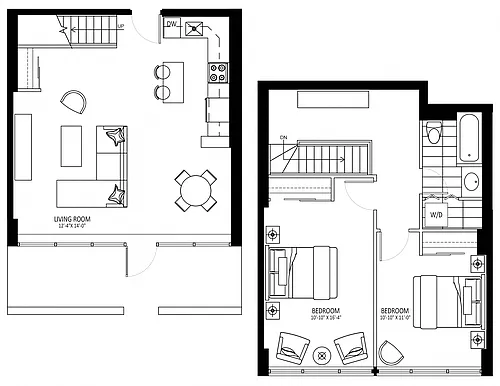 Floor plan The Eccles - Townhome