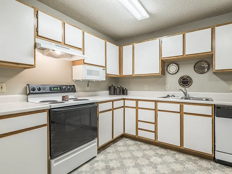 You'll have plenty of storage space in our kitchens