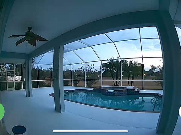 Pool and screened enclosure 