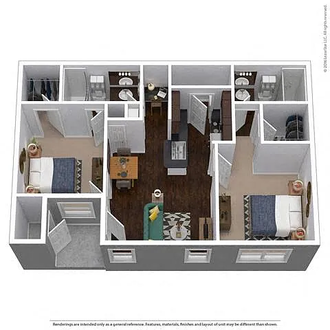 Floor plan B1