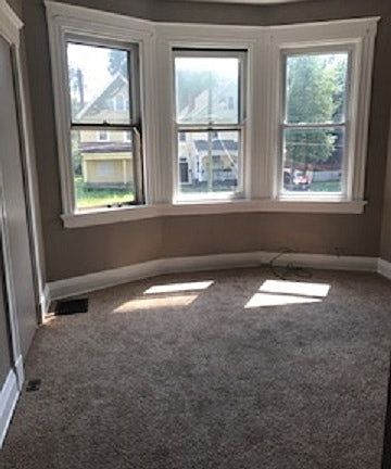 2nd floor bedroom with bay window
