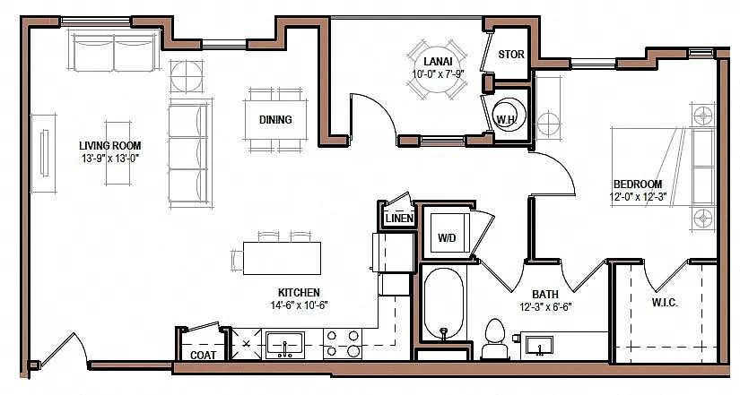 Floor plan A10I
