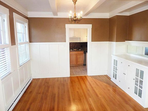 Built-in Dining Buffet, Wainscotting